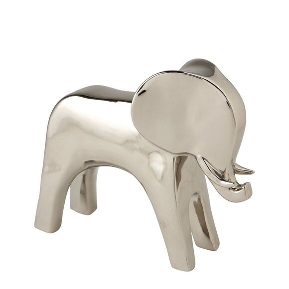 Ceramic Elephant‎ - silver